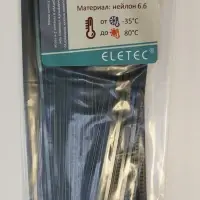 Хомут нейлоновый 300х3,6 черный (100 шт)