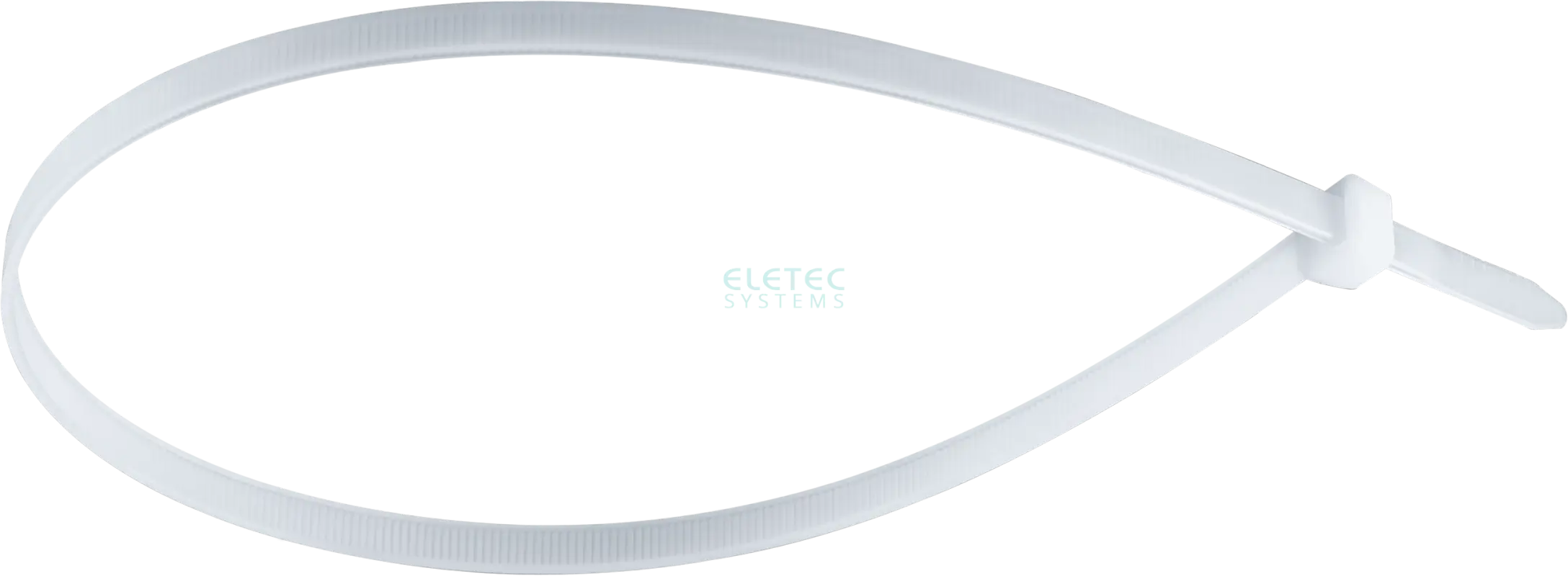 Хомут нейлоновый 100х2,5 бесцветный (100 шт)