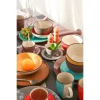 Кружка керамическая Доляна &laquo;Морской мир&raquo;, 360 мл, цвет голубой