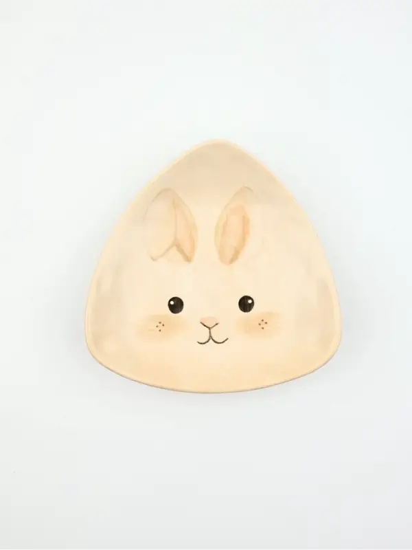 Тарелка "Зайчик", 13,5 х 13,5 см