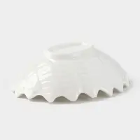 Блюдо керамическое &laquo;Ракушка&raquo;, 9&times;7&times;3 см, цвет белый