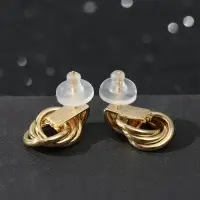 Серьги металл &laquo;Узелок&raquo; надежда, цвет золото