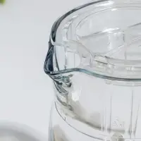 Кувшин стеклянный &laquo;Акватик&raquo;, 1650 мл, прозрачная акриловая крышка