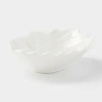 Блюдо керамическое &laquo;Ракушка&raquo;, 9&times;7&times;3 см, цвет белый