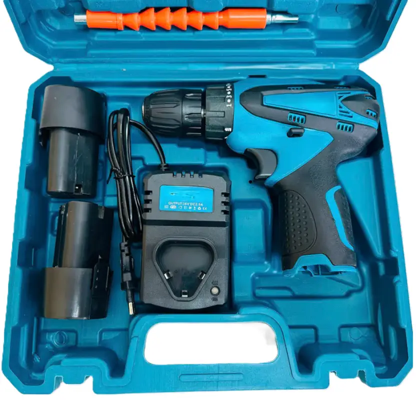 Шуруповерт Аккумуляторный АКБ 2шт. + набор