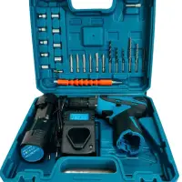 Шуруповерт Аккумуляторный АКБ 2шт. + набор