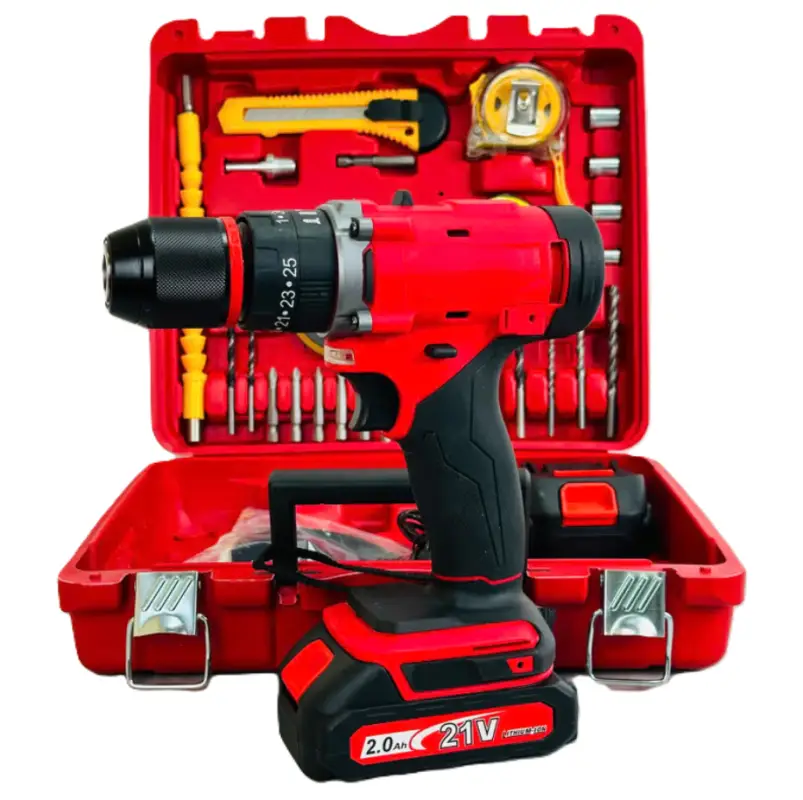 Шуруповерт аккумуляторный 21V c оснасткой