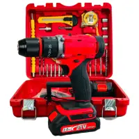 Шуруповерт аккумуляторный 21V c оснасткой