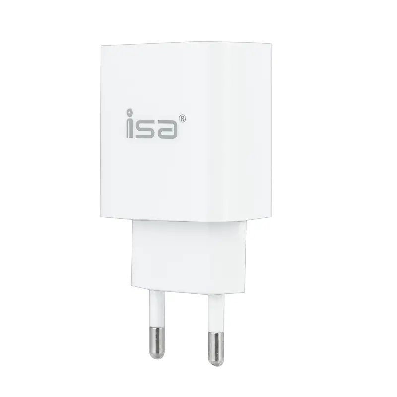 Переходник СЗУ HS18 на USB + Type-C PD20W + QC3.0 ISA белый
