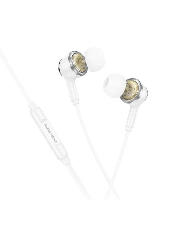 Проводные наушники BOROFONE BM90 белые