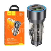 Автомобильное зарядное устройство Hoco NZ12A PD43W черный