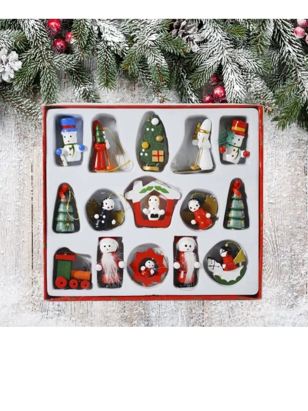 Набор ёлочных игрушек 15 штук