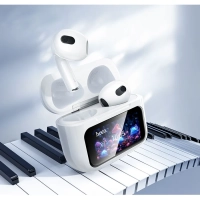 Наушники беспроводные с сенсорным дисплеем EW81