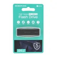 USB 3.0 Флеш-накопитель Borofone BUD4 64 ГБ черный