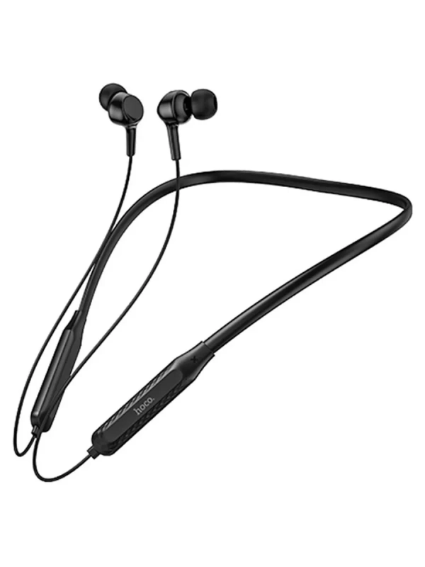 Наушники беспроводные с микрофоном, спорт, черные