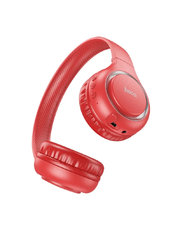 Наушники полноразмерные беспроводные W41 (Bluetooth) красный