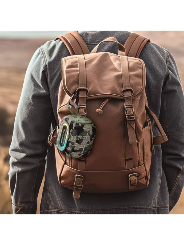 Портативная колонка BOROFONE BR39 (Bluetooth/USB/TF/AUX/3 ч/1200 mAh/10Вт) черная