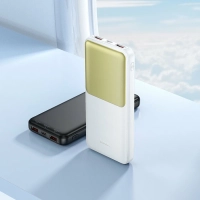 Трехпортовый внешний аккумулятор 10000mAh. повербанк