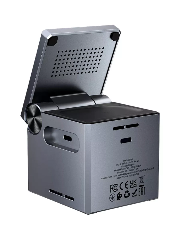 Беспроводная зарядная станция HOCO CQ8 3 в 1