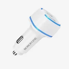Автомобильное З/У USB Borofone BZ14 (2USB/12W)