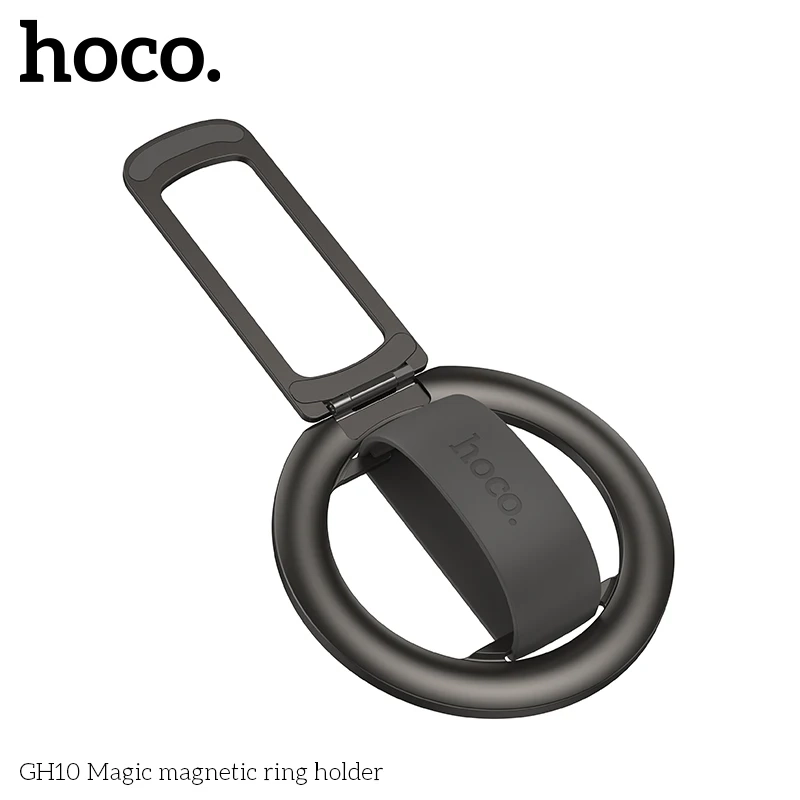 Магнитный держатель для телефона на палец из алюминиевого сплава