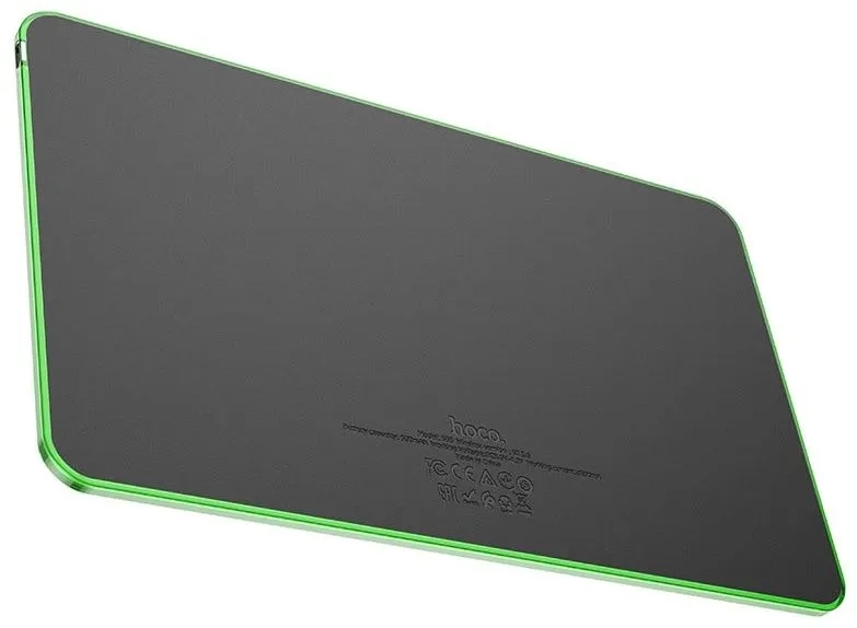 hoco Клавиатура беспроводная , Английская раскладка, черный, прозрачный