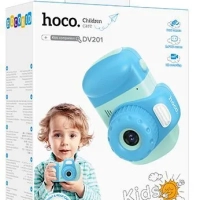 Детский фотоаппарат-камера Hoco DV201, голубой