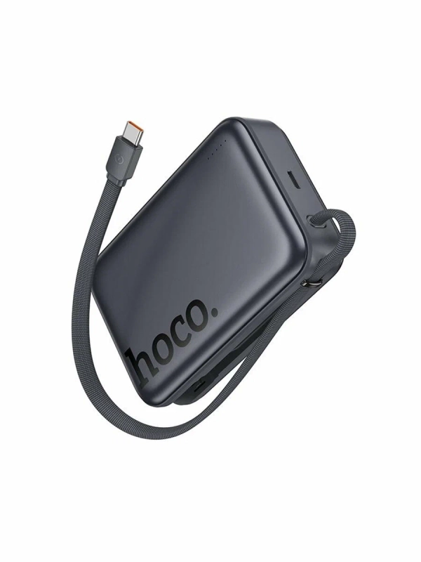 Внешний аккумулятор / повербанк Hoco Q44A 20000mAh PD 45W с функцией Magsafe, встроенный кабель Type-C 45W