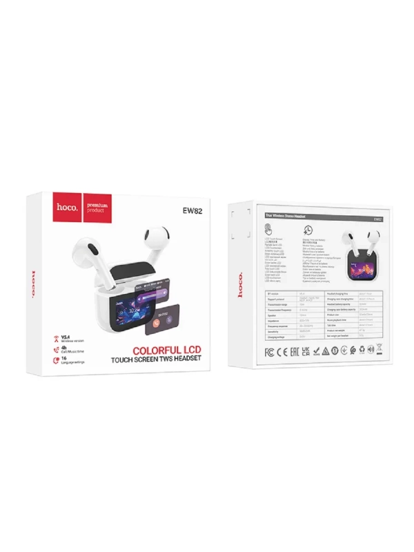 Беспроводные наушники EW82 с дисплеем