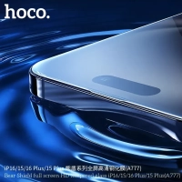 Защитное стекло для iPhone 16/15 закаленное, сверхпрочное