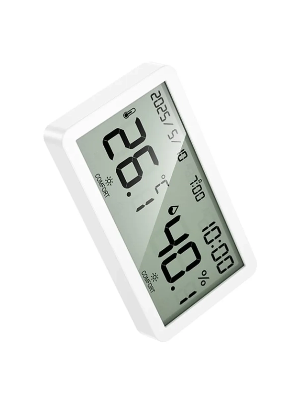 Термометр гигрометр комнатный с часами HX42 5в1