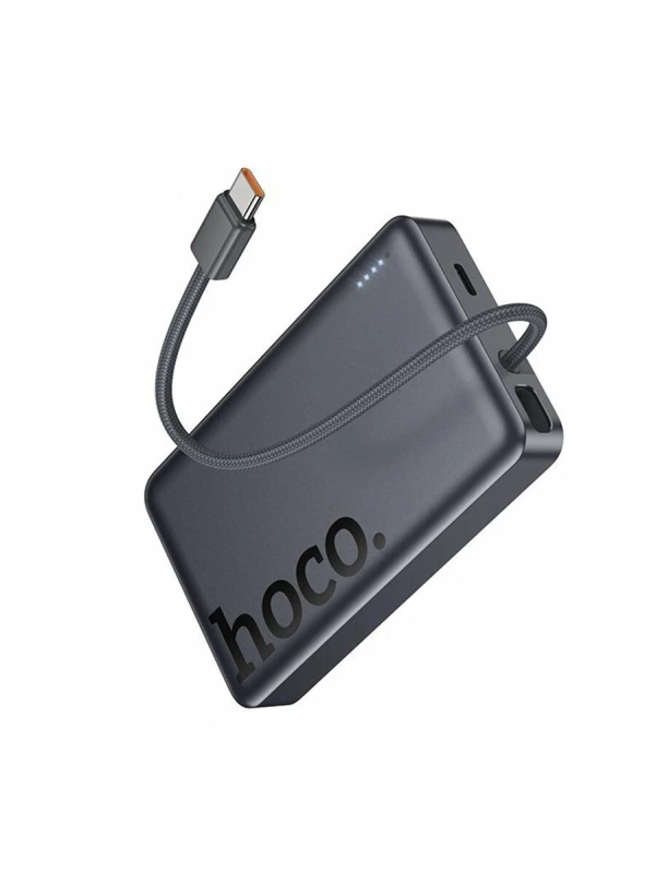 Внешний аккумулятор / повербанк Hoco Q44 10000mAh PD 20W с функцией Magsafe, встроенный кабель Type-C 20W
