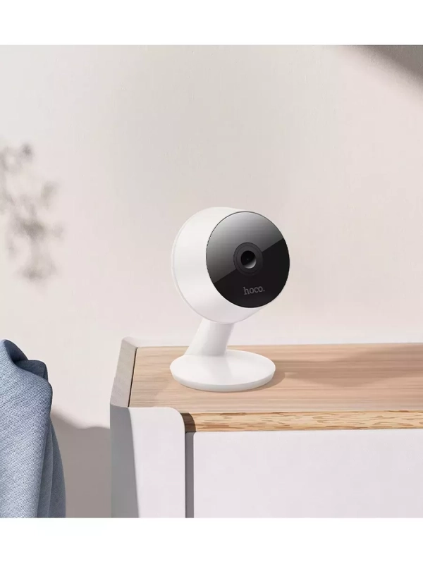 Камера видеонаблюдения HOCO D3 Wi-Fi, HD (2304*1296) белый