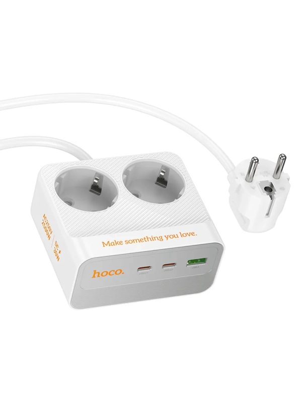 Мульти-функциональный сетевой фильтр с USB,зарядка 30W