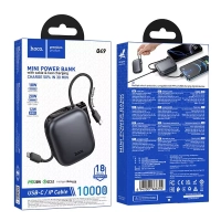 Внешний аккумулятор повербанк Power bank HOCO Q49 10000mAh PD 20W