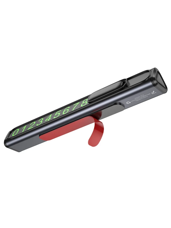 Автовизитка в машину парковочная с номером телефона