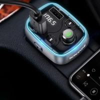 FM модулятор в машину с блютузом трансмиттер