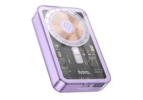 Магнитный аккумулятор с беспроводной зарядкой HOCO Q14A