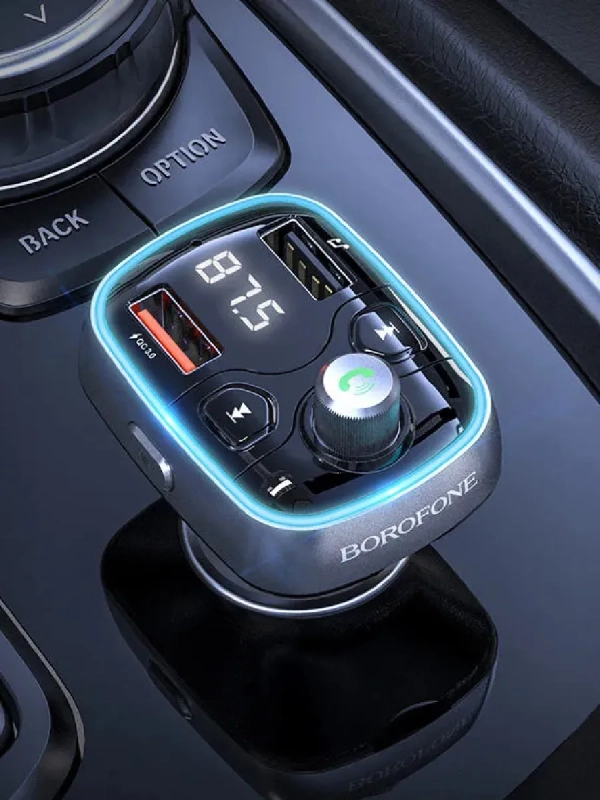 FM модулятор в машину с блютузом трансмиттер