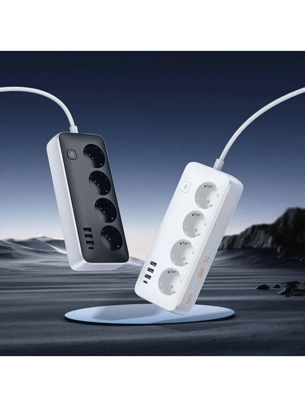 Сетевой фильтр 3*USB, 1*Type-C, 4*розетки 1.5M