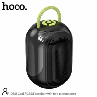 Портативная колонка караоке HOCO DS68 с двумя беспроводными микрофонами