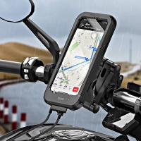 Держатель для телефона на мотоцикл велосипед hoco CA101
