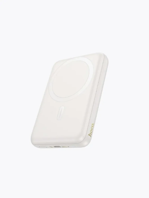 Быстрая зарядка. Беспроводной повербанк Hoco J141 10000 mAh ,белый