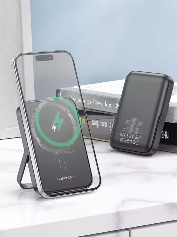 Внешний аккумулятор BJ51 с MagSafe и подставкой 5000 mAh