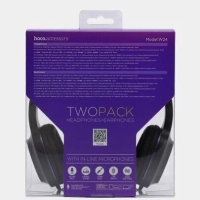 Проводные наушники HOCO W24 Enlighten, Jack 3.5mm, 1.2 м