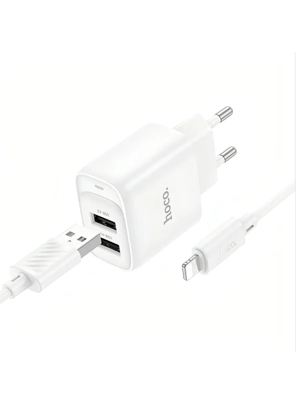 Сетевое зарядное устройство CS51A с кабелем lightning