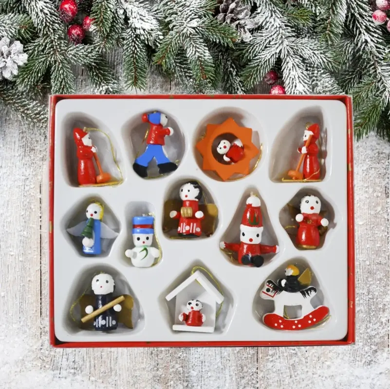 Набор ёлочных игрушек 12 штук