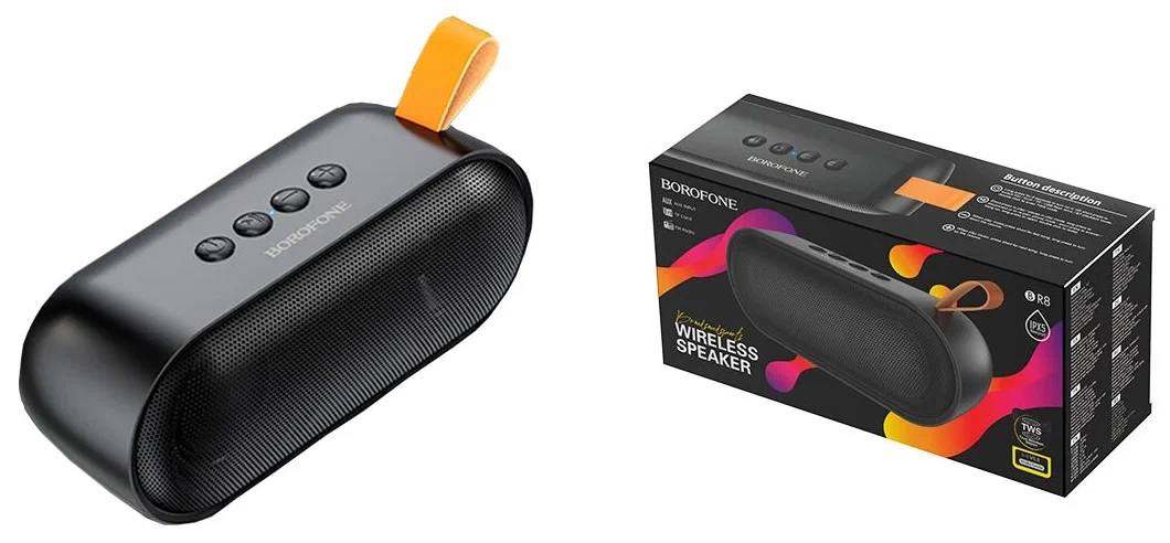 Акустика портативная (колонка) Borofone BR8 (Bluetooth) черный