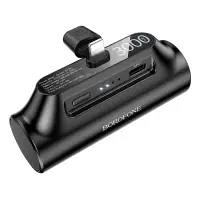 Внешний аккумулятор Borofone BJ73 3000mAh (Lightning/iPhone, 2000 mA), чёрный