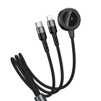 Док-станция для часов с кабелем на 2 разъема